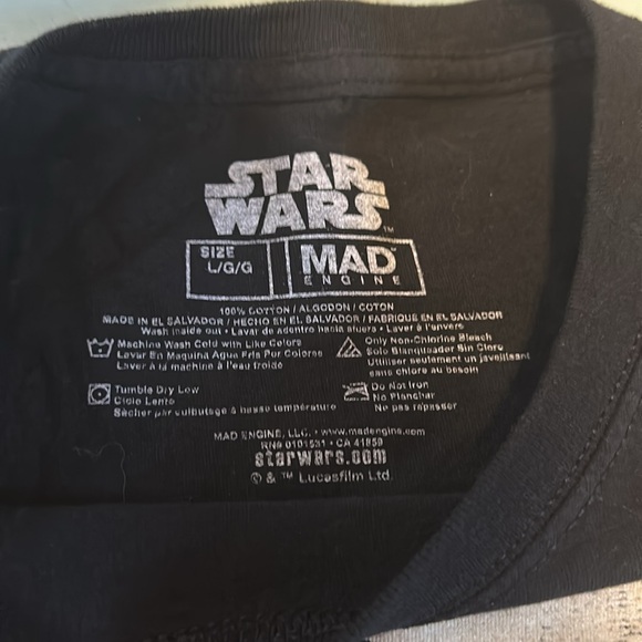Unisex Disney Star Wars tee size large - Picture 3 of 4